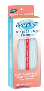 PROXYSOFT BRIDGE & IMPLANT FLOSS PKT 30