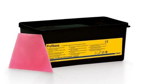 PROFIBASE MAXILLA PINK BASEPLATE/50