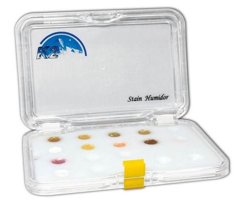 STAIN HUMIDOR SET TRANSPARENT