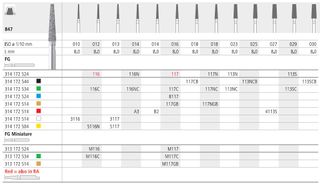 INTENSIV DIAMOND BUR A3 FINE (847-014) FG/6