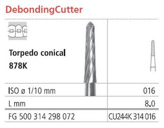 INTENSIV CARBIDE DEBONDING TORPEDO (878K-016) FG /6