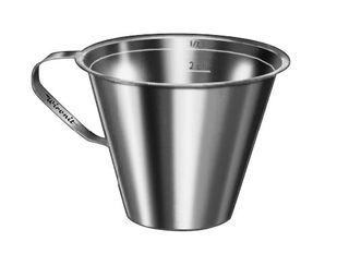 CUP STAINLESS STEEL 25ML