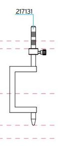 MICROMETER PIN FOR ARTEX ARTICULATOR