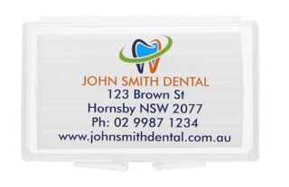 PERSONALISED ORTHO WAX MINT EACH
