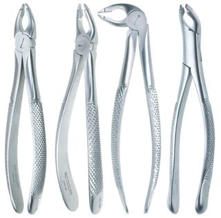 DEEP GRIP ATRAUMATIC FORCEPS SET OF 4