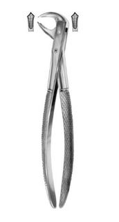 EXTRACTION FORCEPS TOPHANDY LOWER MOLARS 73