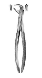 EXTRACTION FORCEPS TOPHANDY LOWER MOLARS 73