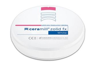 CERAMILL ZOLID FX WHITE 98X14MM ROUND