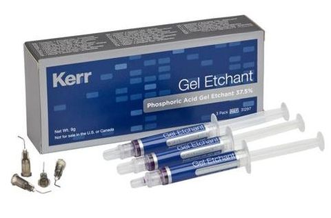 GEL ACID ETCH REFILL PACK 3 X 3G