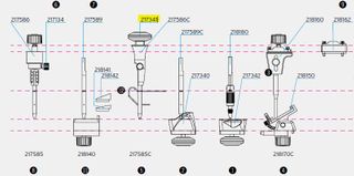 ARTEX ARTICULATOR GUIDANCE SCREW