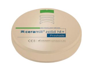 CERAMILL ZOLID HT+ PRESHADE A2 98X20MM