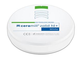 CERAMILL ZOLID HT+ WHITE 98X16MM ROUND