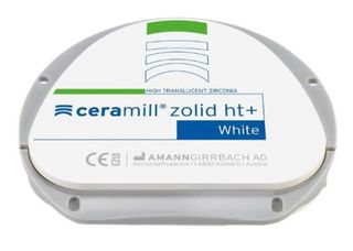 CERAMILL ZOLID HT+ WHITE 71X16MM