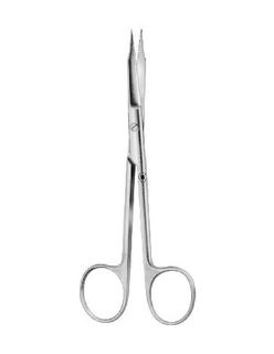 GOLDMAN FOX SCISSORS MICROTOOTH STR130MM