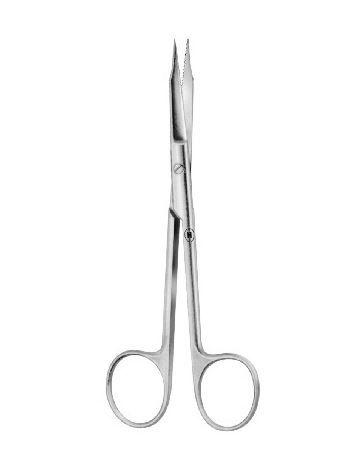 GOLDMAN FOX SCISSORS MICROTOOTH STR130MM