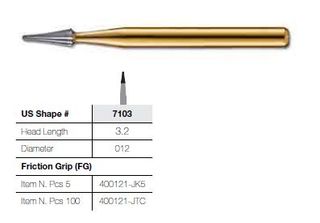 7103-5 FG JET CARBIDE CONCAVE 012 /5