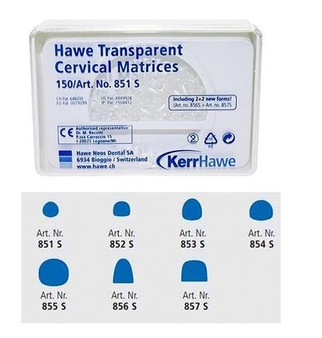 TRANSPARENT CERVICAL MATRICES 854S /150