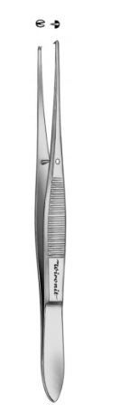 TISSUE FORCEPS FINE STRAIGHT 115MM