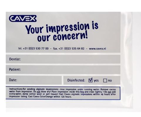 CAVEX IMPRESSION PLASTIC SHIPPING BAGS /50