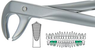 ATRAULUX LOWER MOLAR ATRAUMATIC FORCEP 7