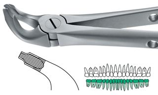 ATRAULUX LOWER ATRAUMATIC FORCEP 8