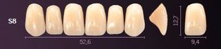 S8-A3 PREMIUM TEETH UPPER ANTERIOR