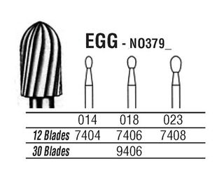 379-018 7406 12 BLADE CARBIDE FG PKT 5