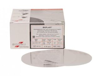 BIOPLAST CLEAR 125MM ROUND 2MM /100