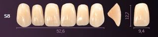 S8-A2 PREMIUM TEETH UPPER ANTERIOR