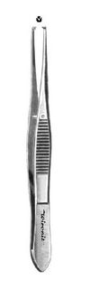 TISSUE FORCEPS MICRO STRAIGHT 105MM