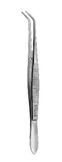 TWEEZERS TITAN SERRATED 150MM