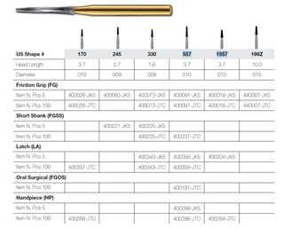 557 FG OS JET CARBIDE TAP FISS 010 /5