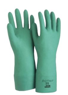 GLOVES REPROCESS GREEN SIZE 9 LARGE PR/3