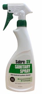 SABRE CLEAN DISINFECT SPRAY BOTTLE 470ML