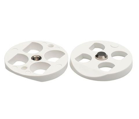 PLASTIC MOUNTING PLATE FOR ARTEX WHITE/2
