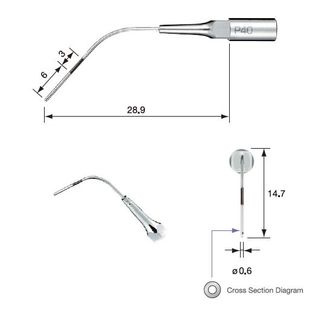 NSK PERIO SCALING TIP P40 FOR NSK