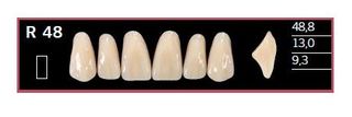 R48-BL2 DELARA TEETH UPPER ANTERIOR