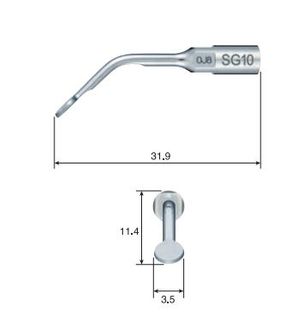 NSK SG10 VARIOSURG SINUS MEM DETACH TIP