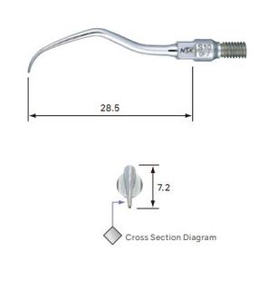 NSK AIR SCALER TIP PERIO TIP S10