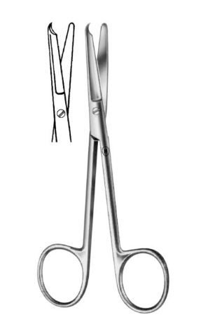 SUTURE SCISSORS SPENCER STRAIGHT 90MM