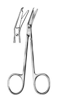 SUTURE SCISSORS SPENCER ANGLED 115MM