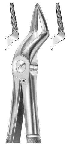 EXTRACTION FORCEPS UPPER ROOTS 51A