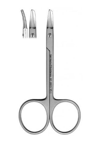 SPECIAL SCISSORS CURVE 90MM