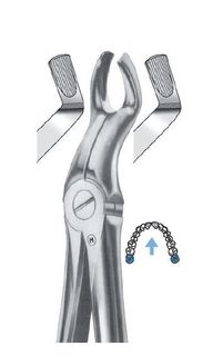 EXTRACTION FORCEPS UPPER ROOTS 76