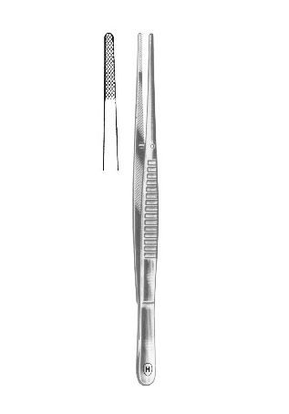 FORCEPS TISSUE WAUGH DELICATE 150MM