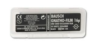 GNATHO-FILM BLACK SHEETS 16UM /50