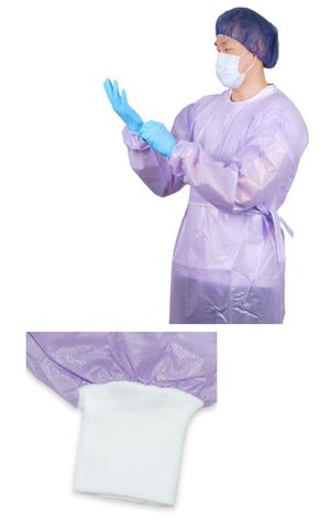 GOWN NON STERILE PURPLE /10