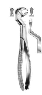 EXTRACTION FORCEPS LOW 3RDMOLARS 22 RIGHT