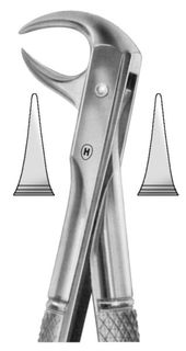 EXTRACTION FORCEPS LOWER MOLAR COWHORN 86