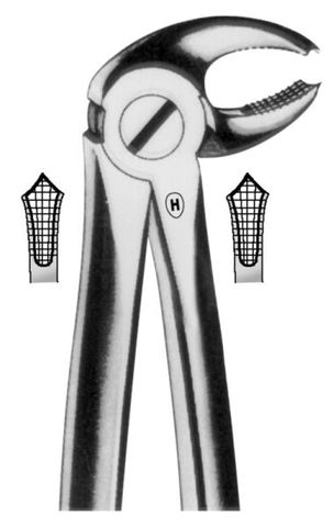 EXTRACTION FORCEPS LOWER MOLAR 22